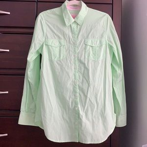 Lilly Pulitzer gingham button down top